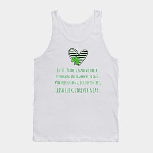 St Patricks Day Tank Top